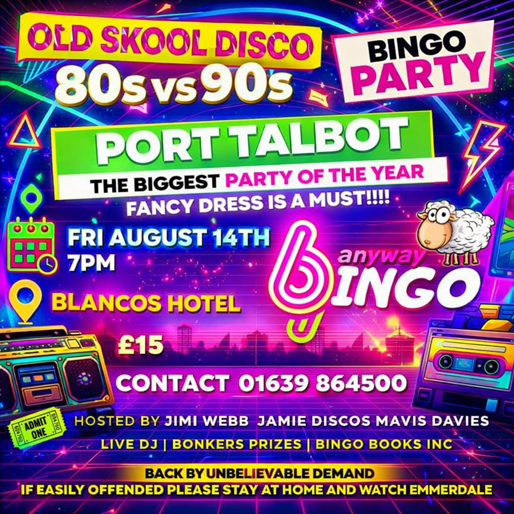 Anyway Up Bingo Party
